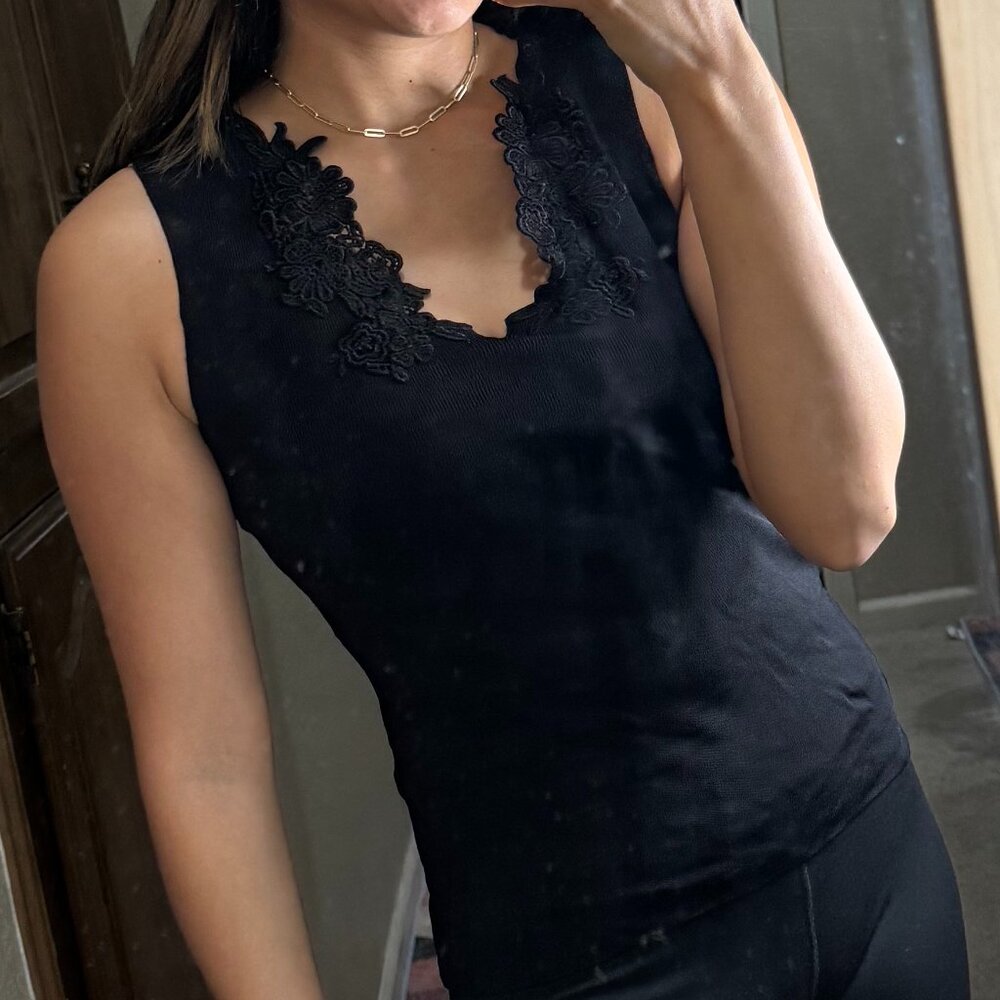 Max Studio Black Blouse